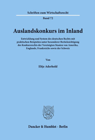Auslandskonkurs im Inland.