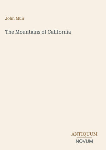 The Mountains of California
