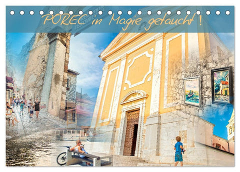 POREC in Magie getaucht! (Tischkalender 2026 DIN A5 quer), CALVENDO Monatskalender