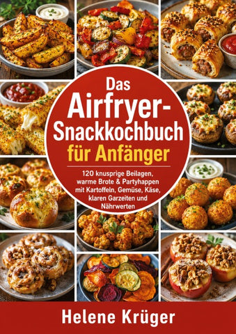 Das Airfryer-Snackkochbuch für Anfänger