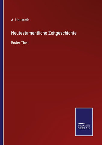 Neutestamentliche Zeitgeschichte