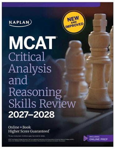 MCAT Critical Analysis and Reasoning Skills Review 2027-2028