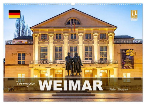 Thüringen - Weimar (Wandkalender 2027 DIN A2 quer), CALVENDO Monatskalender