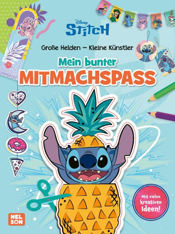 Disney Kreative Beschäftigung: Stitch: Mein bunter Mitmachspaß