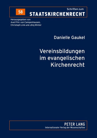 Vereinsbildungen im evangelischen Kirchenrecht