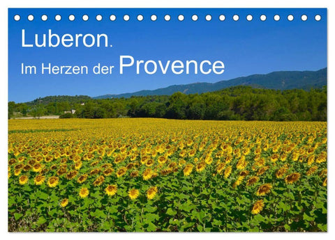 Luberon. Im Herzen der Provence (Tischkalender 2026 DIN A5 quer), CALVENDO Monatskalender