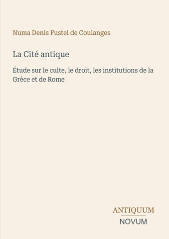 La Cité antique