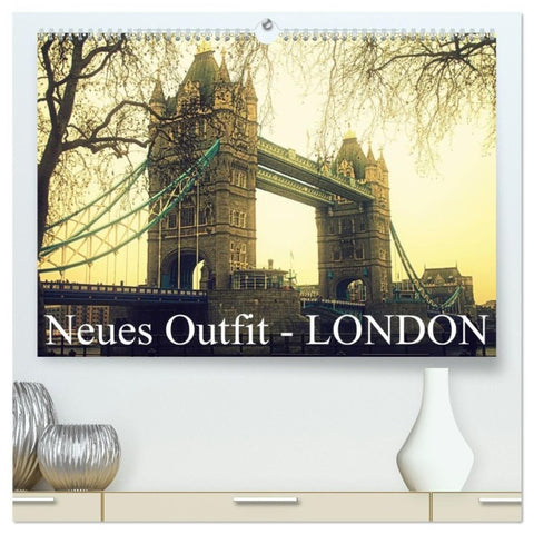 Neues Outfit - LONDON (hochwertiger Premium Wandkalender 2027 DIN A2 quer), Kunstdruck in Hochglanz