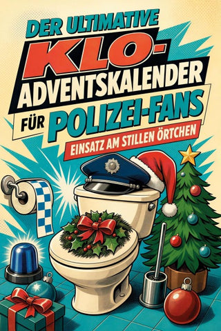 Der ultimative Klo-Adventskalender für Polizei-Fans