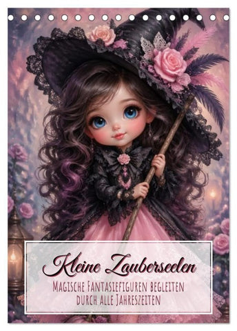 Kleine Zauberseelen (Tischkalender 2027 DIN A5 hoch), CALVENDO Monatskalender