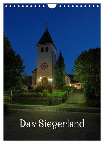 Das Siegerland (Wandkalender 2027 DIN A4 hoch), CALVENDO Monatskalender