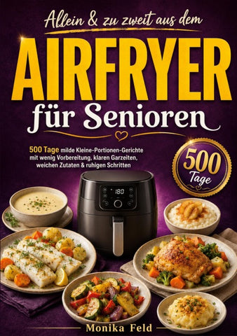 Allein & zu zweit aus dem Airfryer für Senioren