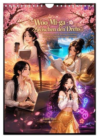 Woo Mi-ga - Zwischen den Drehs (Wandkalender 2027 DIN A4 hoch), CALVENDO Monatskalender