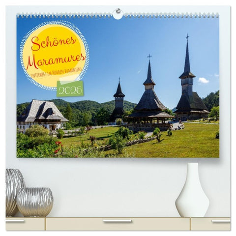 Schönes Maramures (hochwertiger Premium Wandkalender 2026 DIN A2 quer), Kunstdruck in Hochglanz