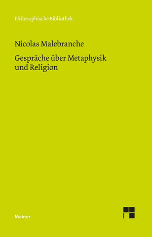 Gespräche über Metaphysik und Religion
