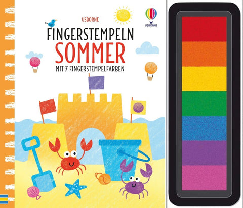 Fingerstempeln: Sommer