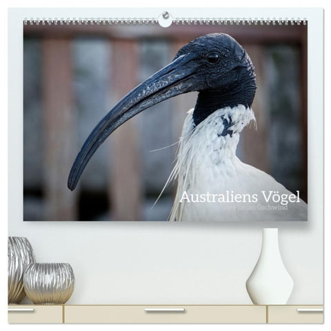Australiens Vögel (hochwertiger Premium Wandkalender 2027 DIN A2 quer), Kunstdruck in Hochglanz