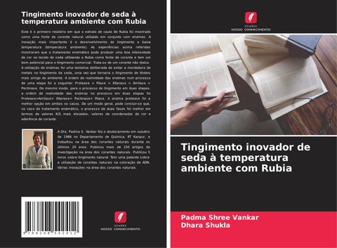 Tingimento inovador de seda à temperatura ambiente com Rubia