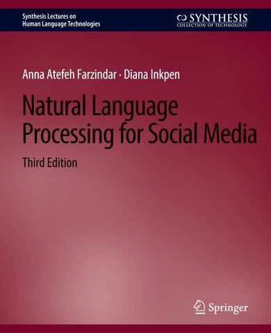 Natural Language Processing for Social Media, Third Edition