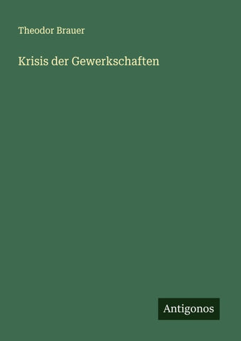 Krisis der Gewerkschaften