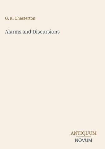 Alarms and Discursions