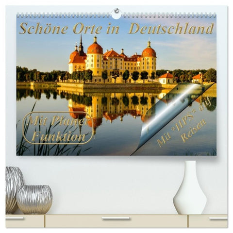 Schöne Orte in Deutschland (hochwertiger Premium Wandkalender 2027 DIN A2 quer), Kunstdruck in Hochglanz