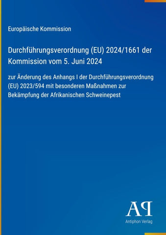 Durchführungsverordnung (EU) 2024/1661 der Kommission vom 5. Juni 2024