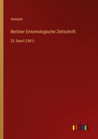 Berliner Entomologische Zeitschrift