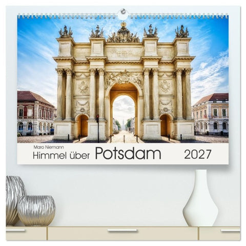 Himmel über Potsdam (hochwertiger Premium Wandkalender 2027 DIN A2 quer), Kunstdruck in Hochglanz