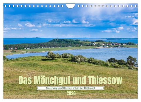 Das Mönchgut und Thiessow (Wandkalender 2026 DIN A4 quer), CALVENDO Monatskalender