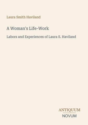 A Woman's Life-Work
