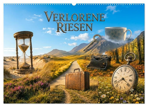 Verlorene Riesen (Wandkalender 2027 DIN A2 quer), CALVENDO Monatskalender