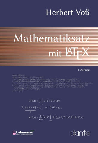 Mathematiksatz mit LaTeX