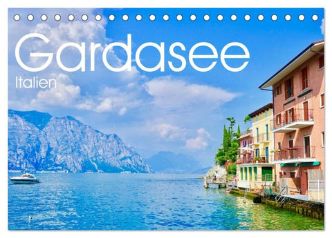 Gardasee, Italien (Tischkalender 2027 DIN A5 quer), CALVENDO Monatskalender