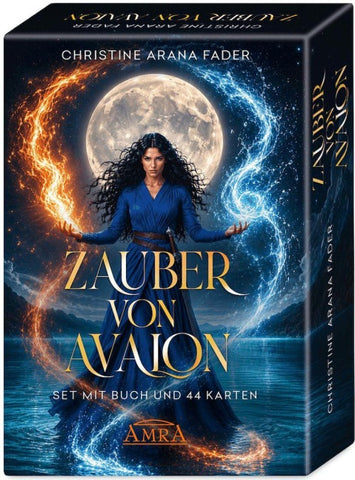 ZAUBER VON AVALON: Set mit Buch und 44 Karten