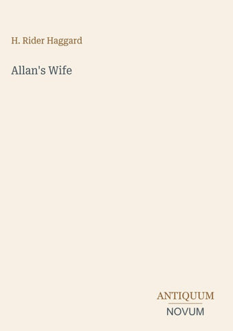 Allan's Wife