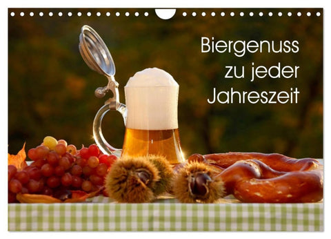 Biergenuss zu jeder Jahreszeit (Wandkalender 2027 DIN A4 quer), CALVENDO Monatskalender