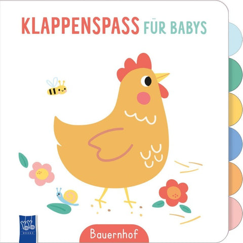 Klappenspaß für Babys - Bauernhof