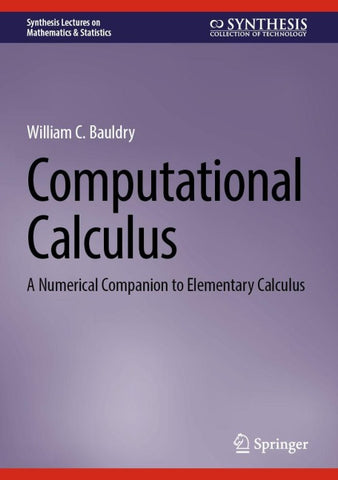 Computational Calculus