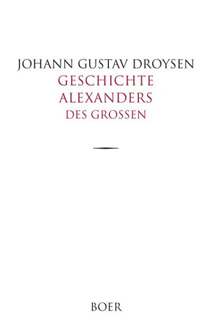 Geschichte Alexanders des Großen