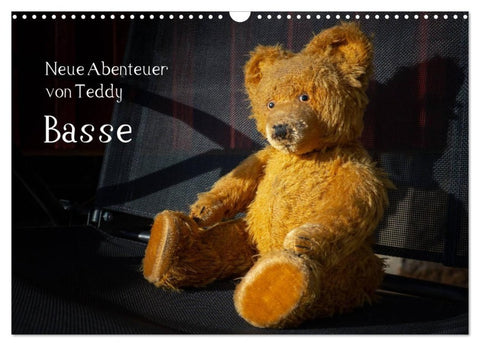 Neue Abenteuer von Teddy Basse (Wandkalender 2027 DIN A3 quer), CALVENDO Monatskalender