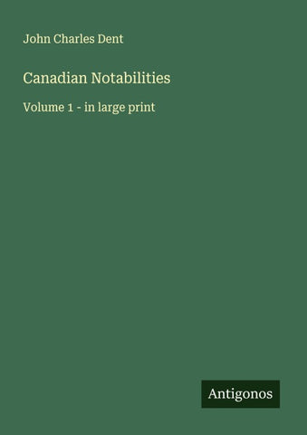 Canadian Notabilities