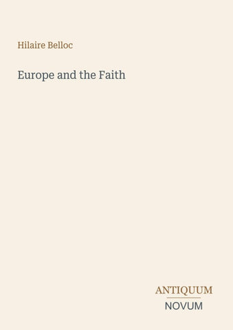 Europe and the Faith