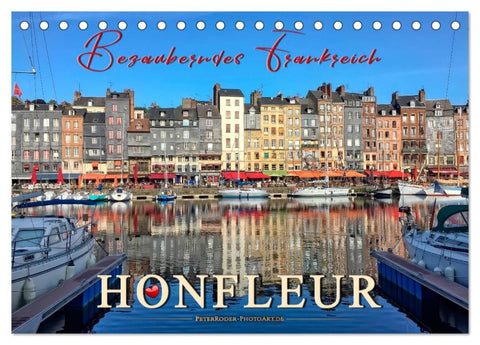 Honfleur - Bezauberndes Frankreich (Tischkalender 2026 DIN A5 quer), CALVENDO Monatskalender