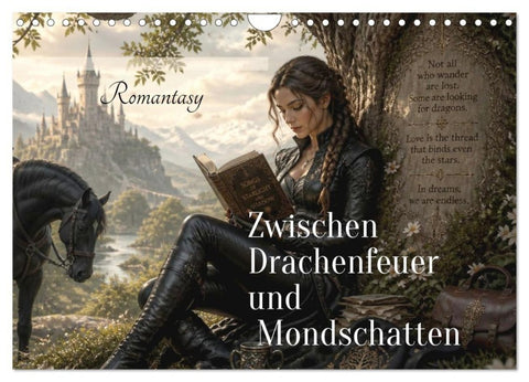 Zwischen Drachenfeuer und Mondschatten (Wandkalender 2027 DIN A4 quer), CALVENDO Monatskalender