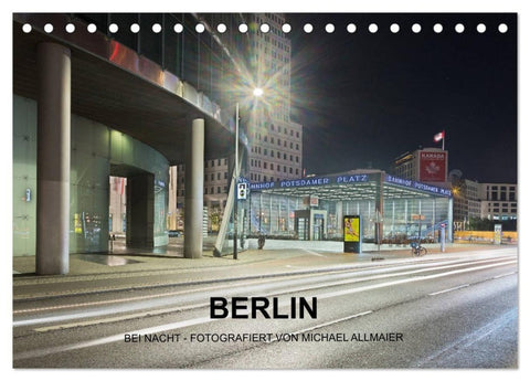 Berlin - fotografiert von Michael Allmaier (Tischkalender 2027 DIN A5 quer), CALVENDO Monatskalender