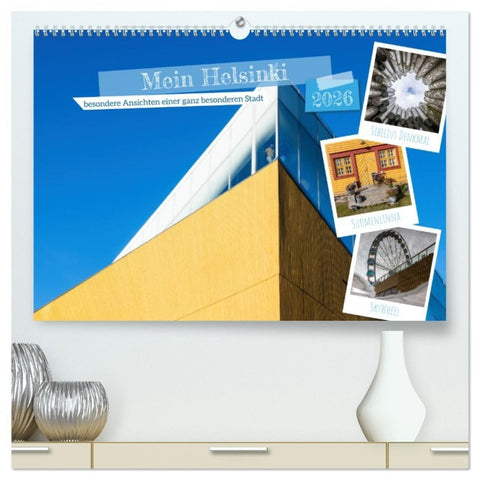 Mein Helsinki (hochwertiger Premium Wandkalender 2026 DIN A2 quer), Kunstdruck in Hochglanz
