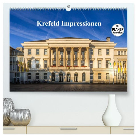 Krefeld Impressionen (hochwertiger Premium Wandkalender 2027 DIN A2 quer), Kunstdruck in Hochglanz