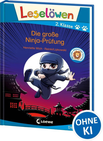 Leselöwen 2. Klasse - Die große Ninja-Prüfung