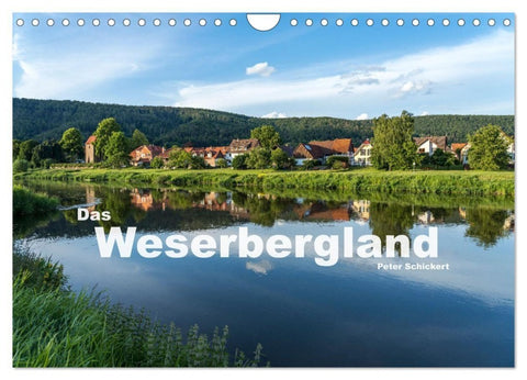 Das Weserbergland (Wandkalender 2027 DIN A4 quer), CALVENDO Monatskalender